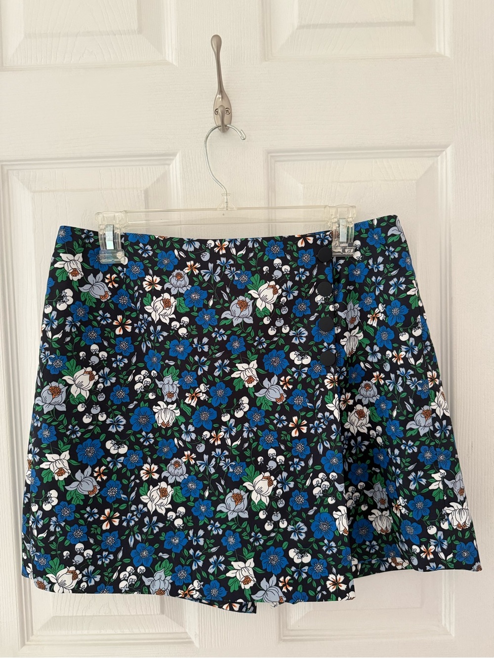 Tory Burch Tory Sport Floral Wrap Front Skort Size Medium